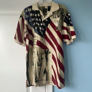 Men’s Americana polo, size M